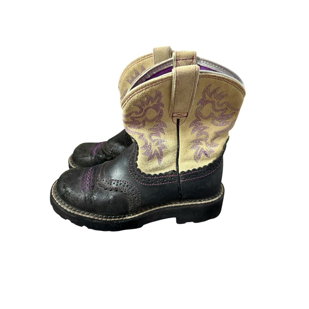 Ariat Womens Fatbaby Showbaby Round Toe Western Boots‎ 10014844 size mm 6.5 B*